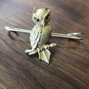 Vintage Owl Pin Brooch